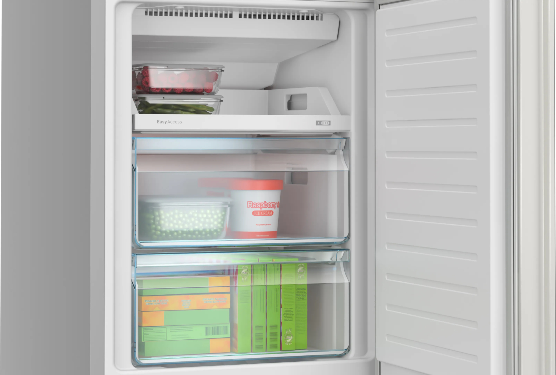 BOSCH Series 4 vrijstaande koel-/vriescombinatie - 175cm - KGN33NSDB