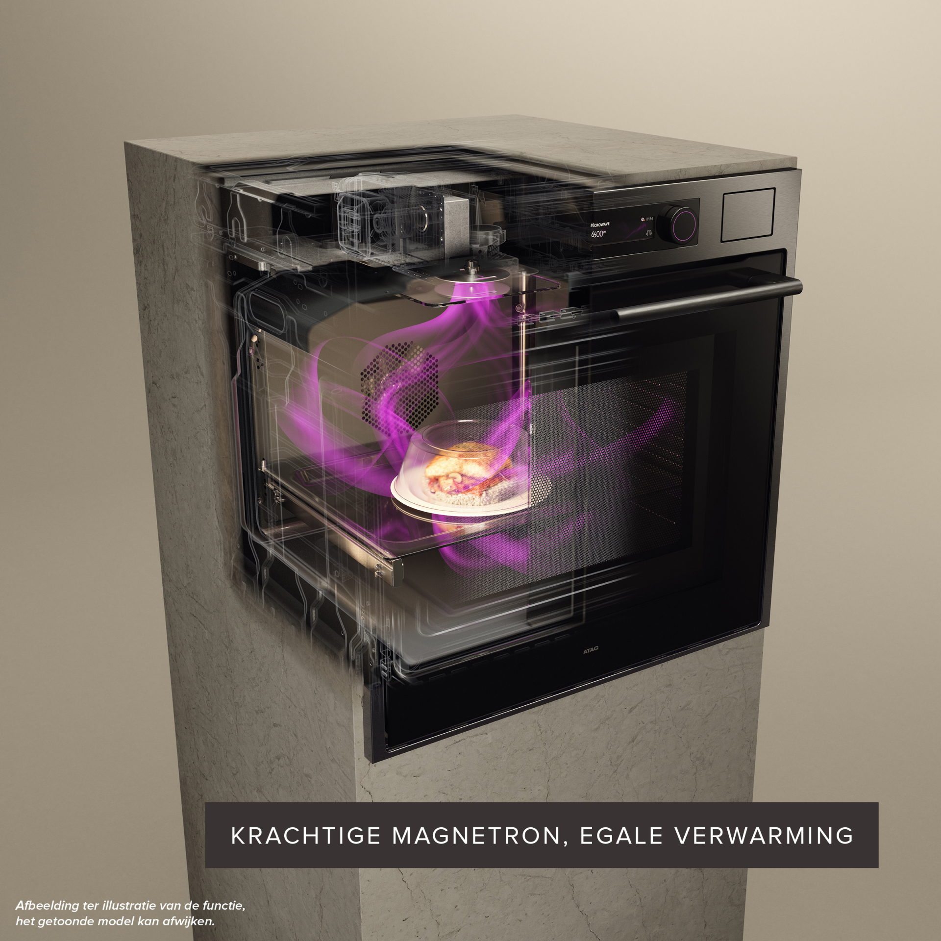 ATAG multifunctionele oven - combi - 60cm - CSX8611D