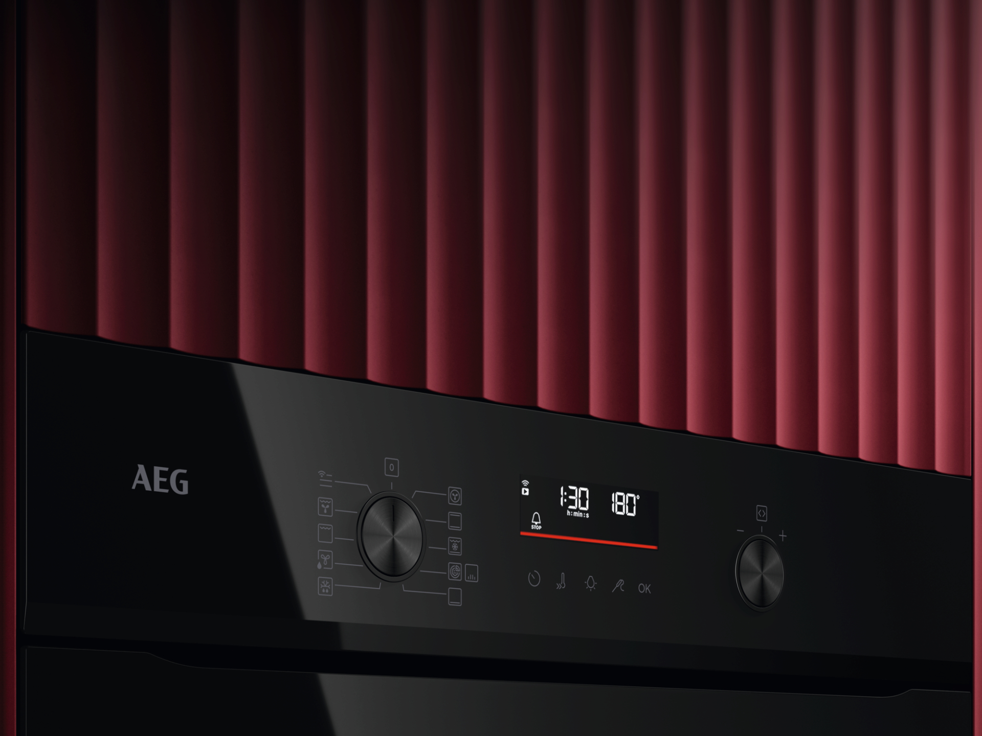 AEG 5000 multifunctionele oven - 60cm - NBS6C521AB