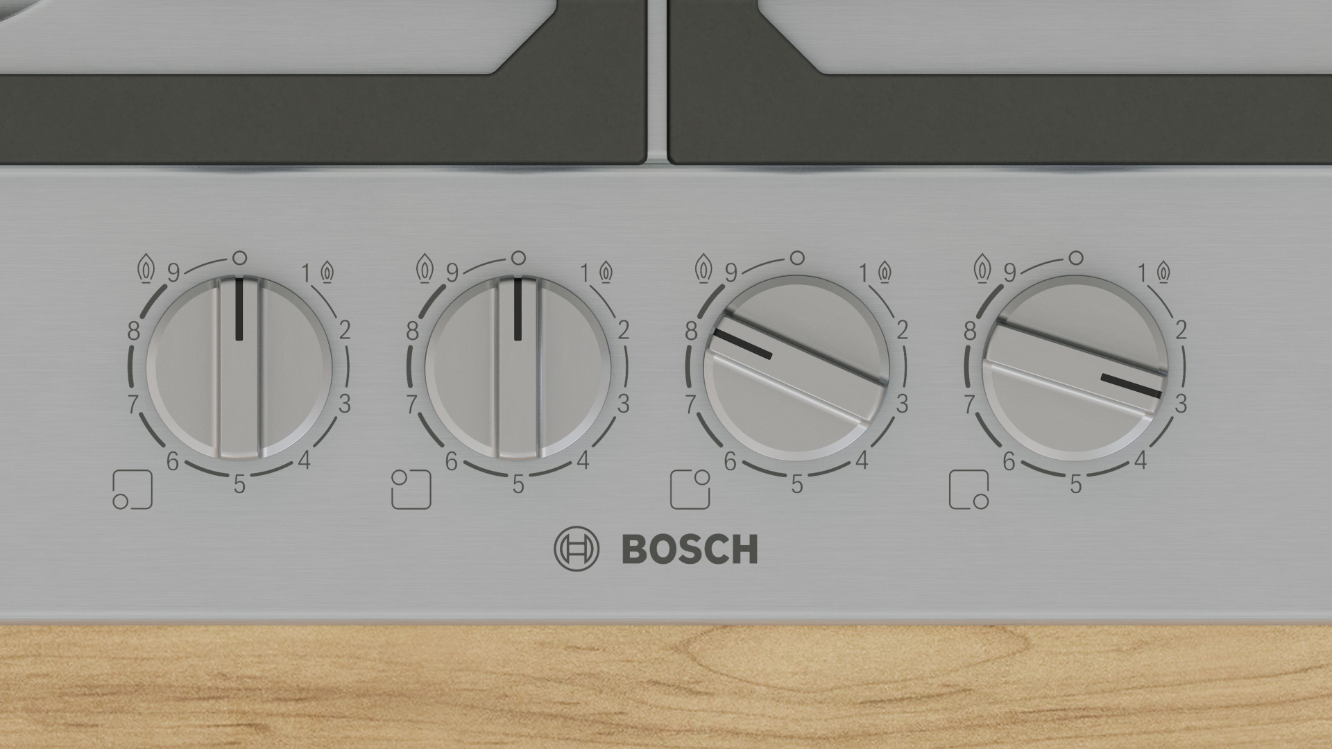 BOSCH SERIE 6 gaskookplaat - 60cm - PCP6A5I90