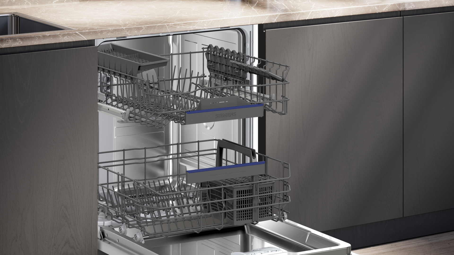 SIEMENS IQ300 vaatwasser met bedieningspaneel - SN53ES20BE