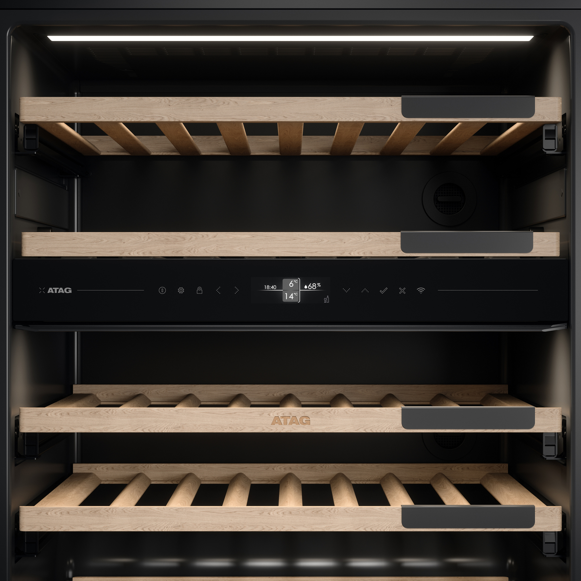 ATAG Inbouw wijnklimaatkast - KU8571K2C