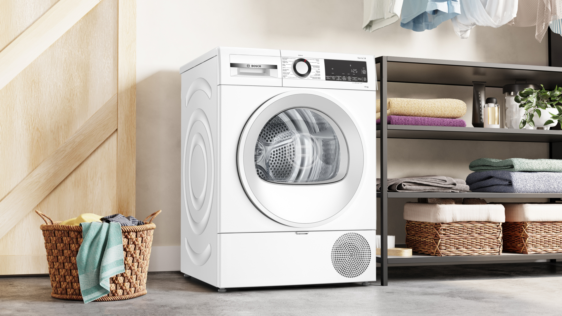 BOSCH Serie 8 Droogkast 8 kg - WQG133DEFG