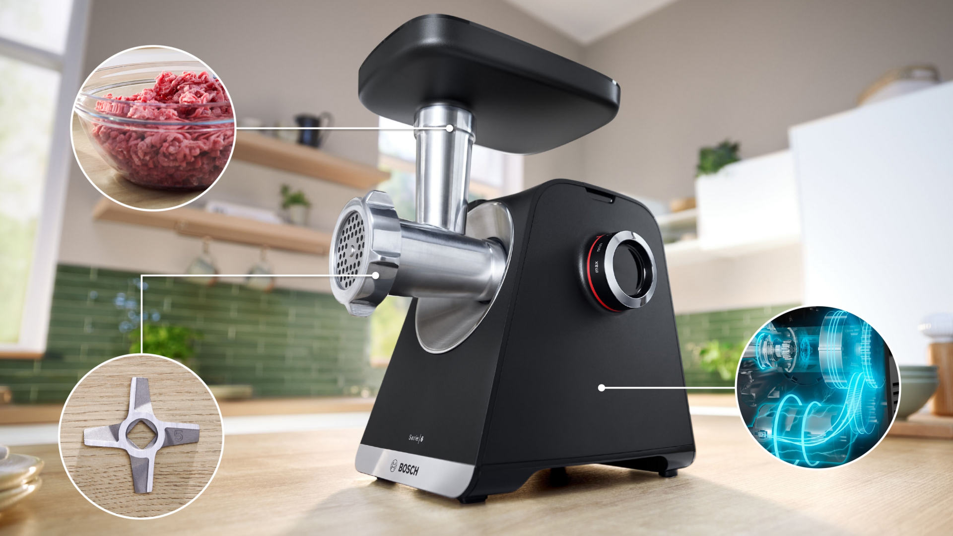 BOSCH SERIE 6 vleesmolen - MFWS660B