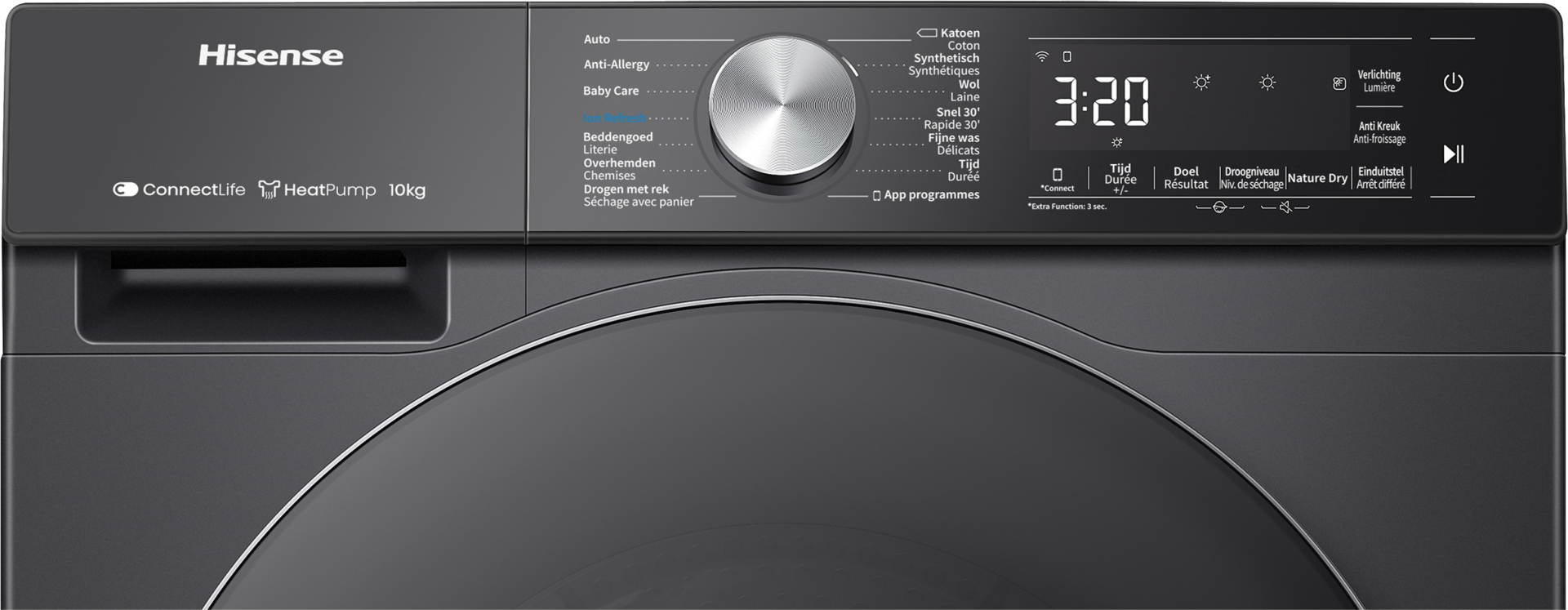 HISENSE droogkast - warmtepomp - DH5S102BB