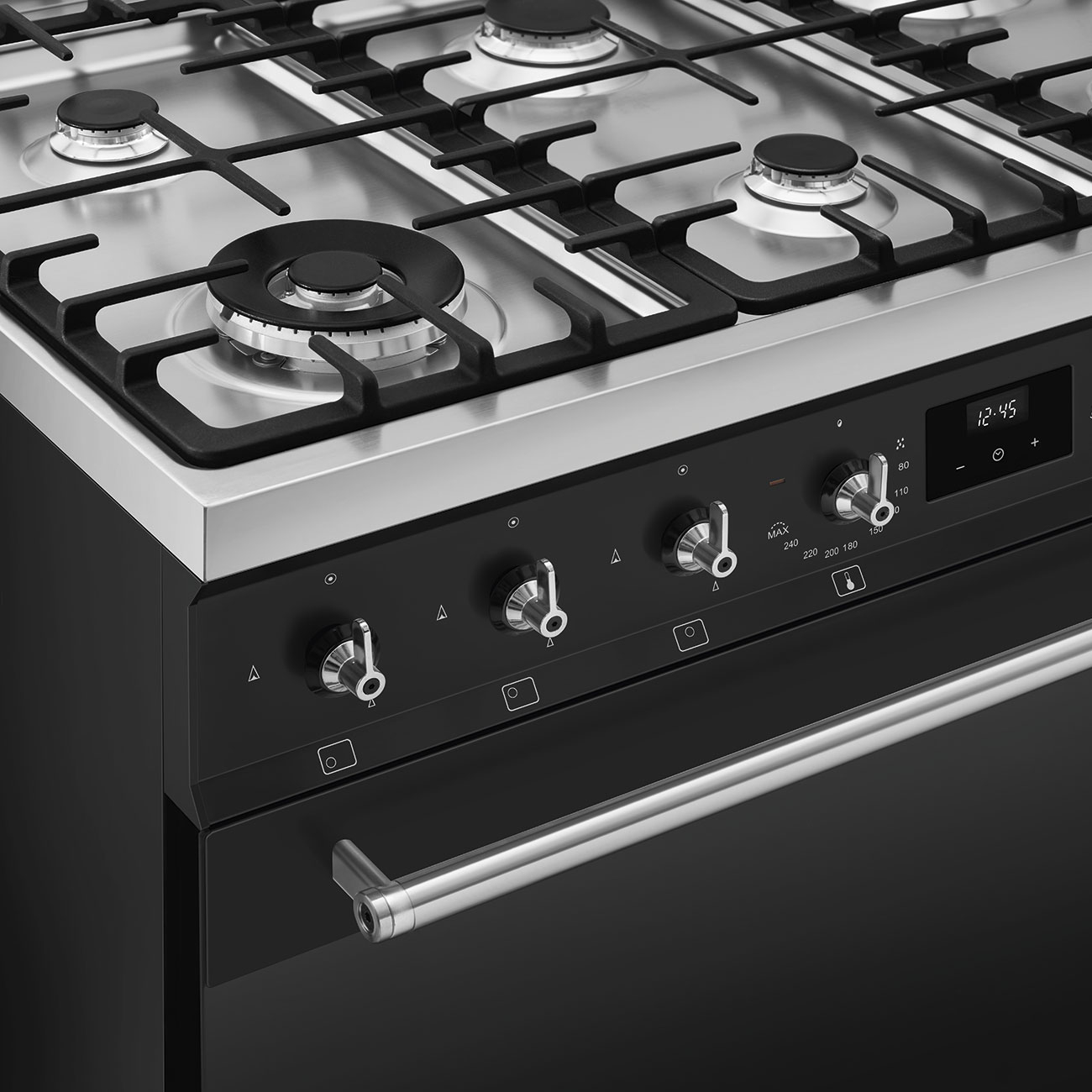 SMEG fornuis met gaskookplaat - 90cm - C9GMMB2