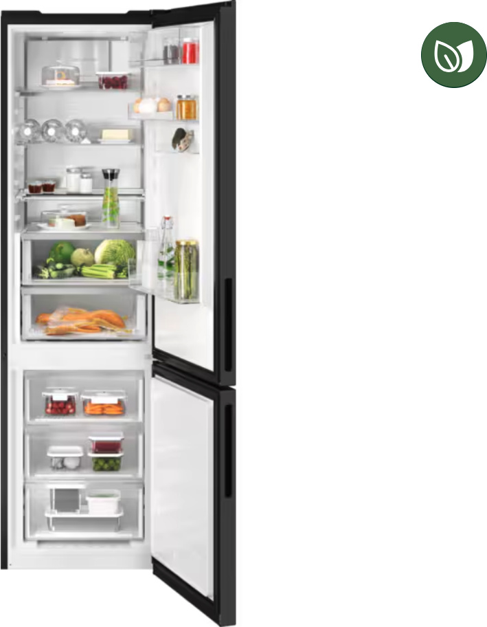 AEG 8000 vrijstaande koel-/vriescombinatie - 202cm - ORC8M362BL