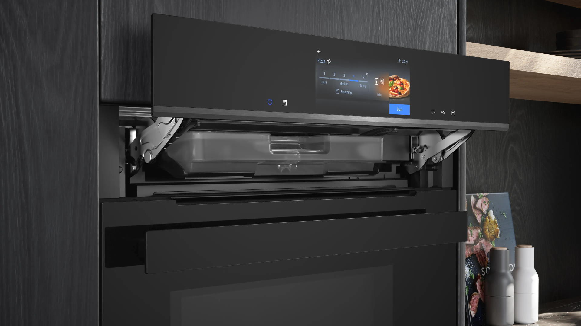 SIEMENS IQ700 multifunctionele oven - combi - 60cm - HN978GQB1