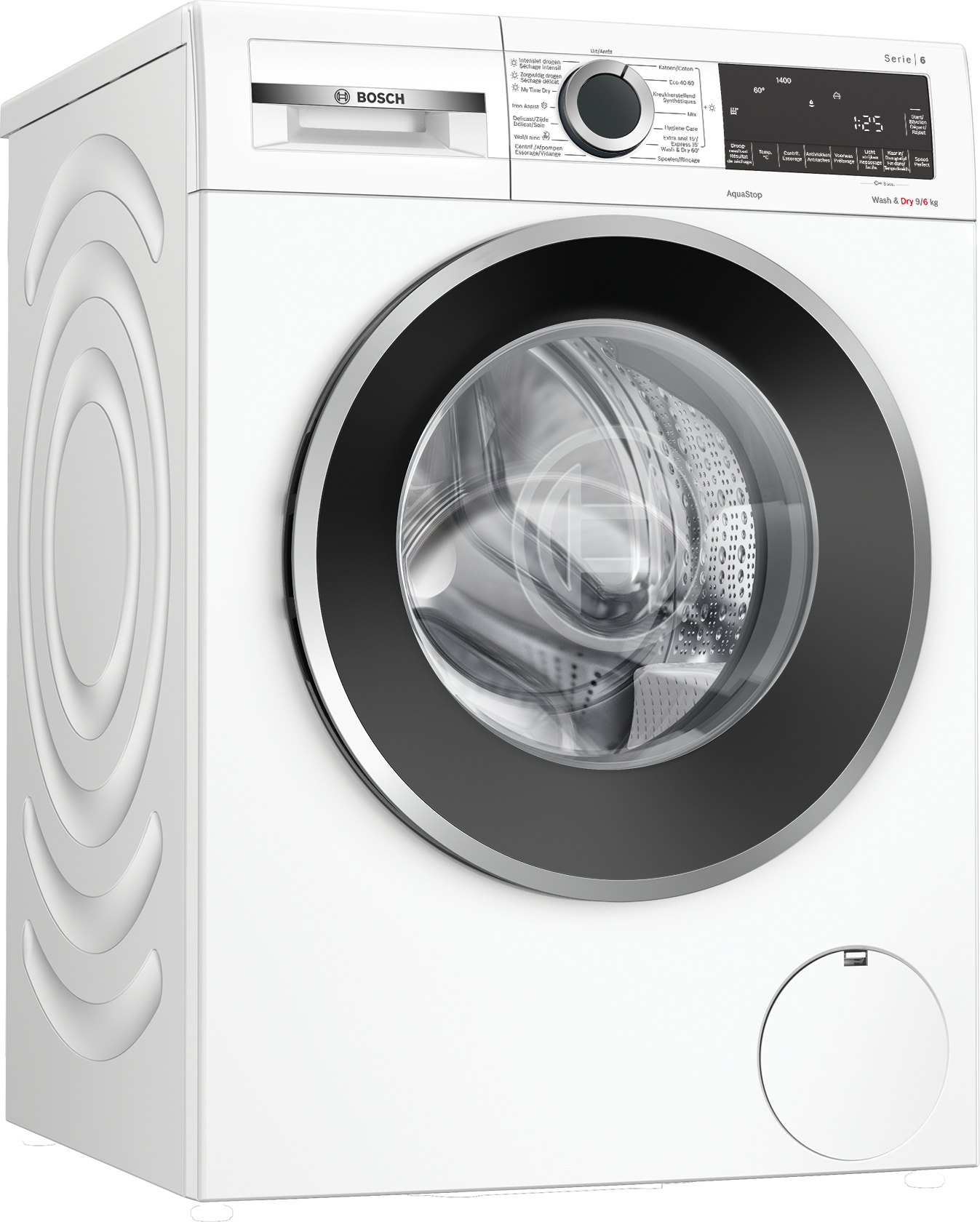 BOSCH Serie 6 was- droogcombinatie - WNG24406FG