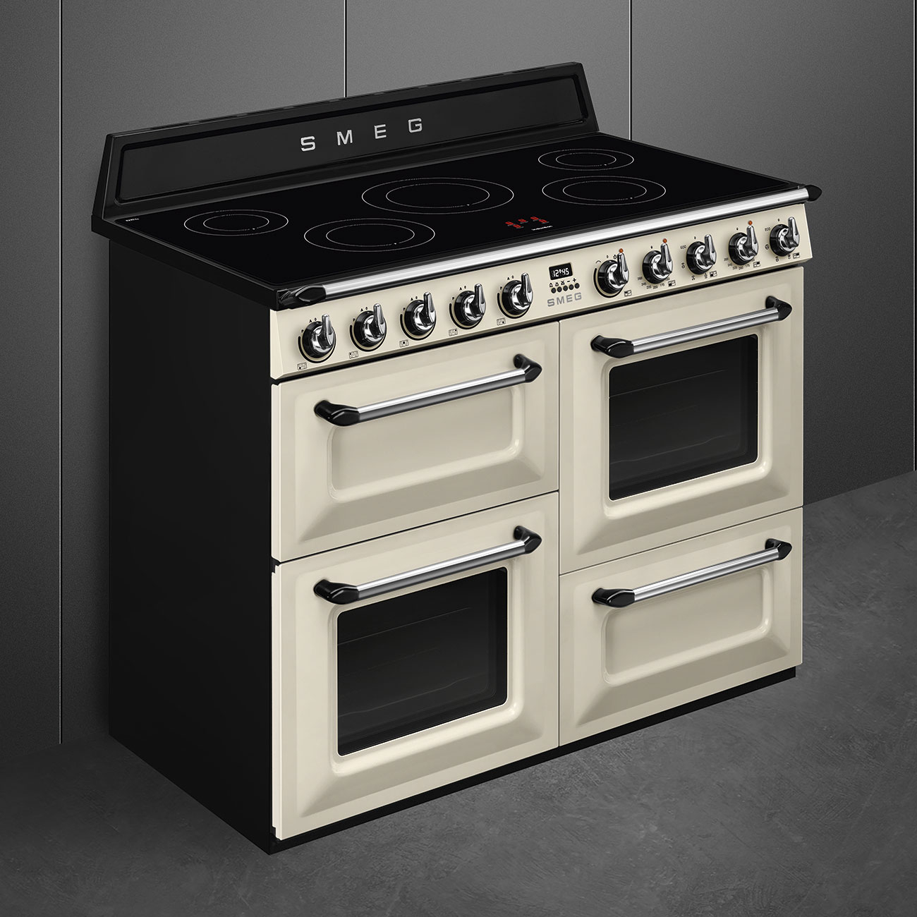SMEG fornuis met inductie kookplaat - 110cm - TR4110IP2
