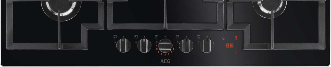 AEG 7000 gaskookplaat - 90cm - HKB95450NB