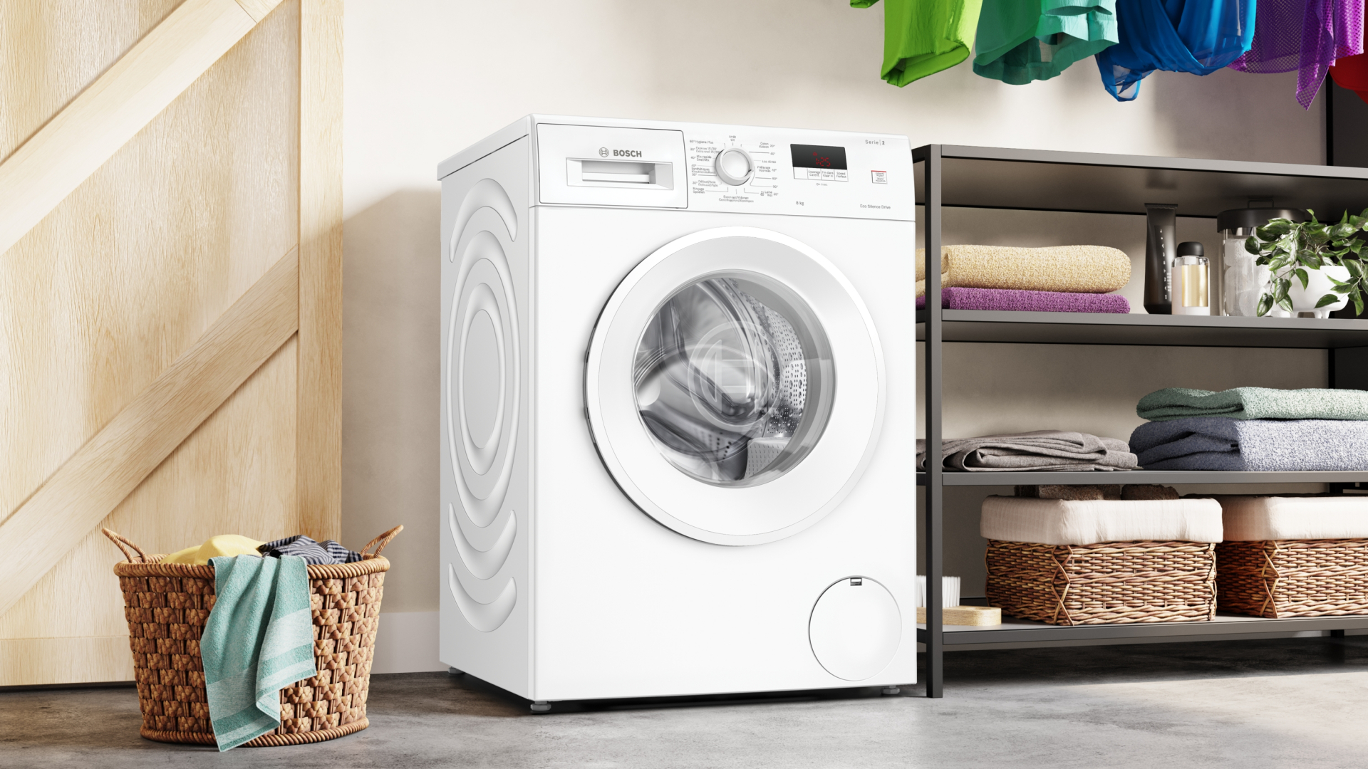 BOSCH SERIE 2 Wasmachine 8 kg - WGE03400FG