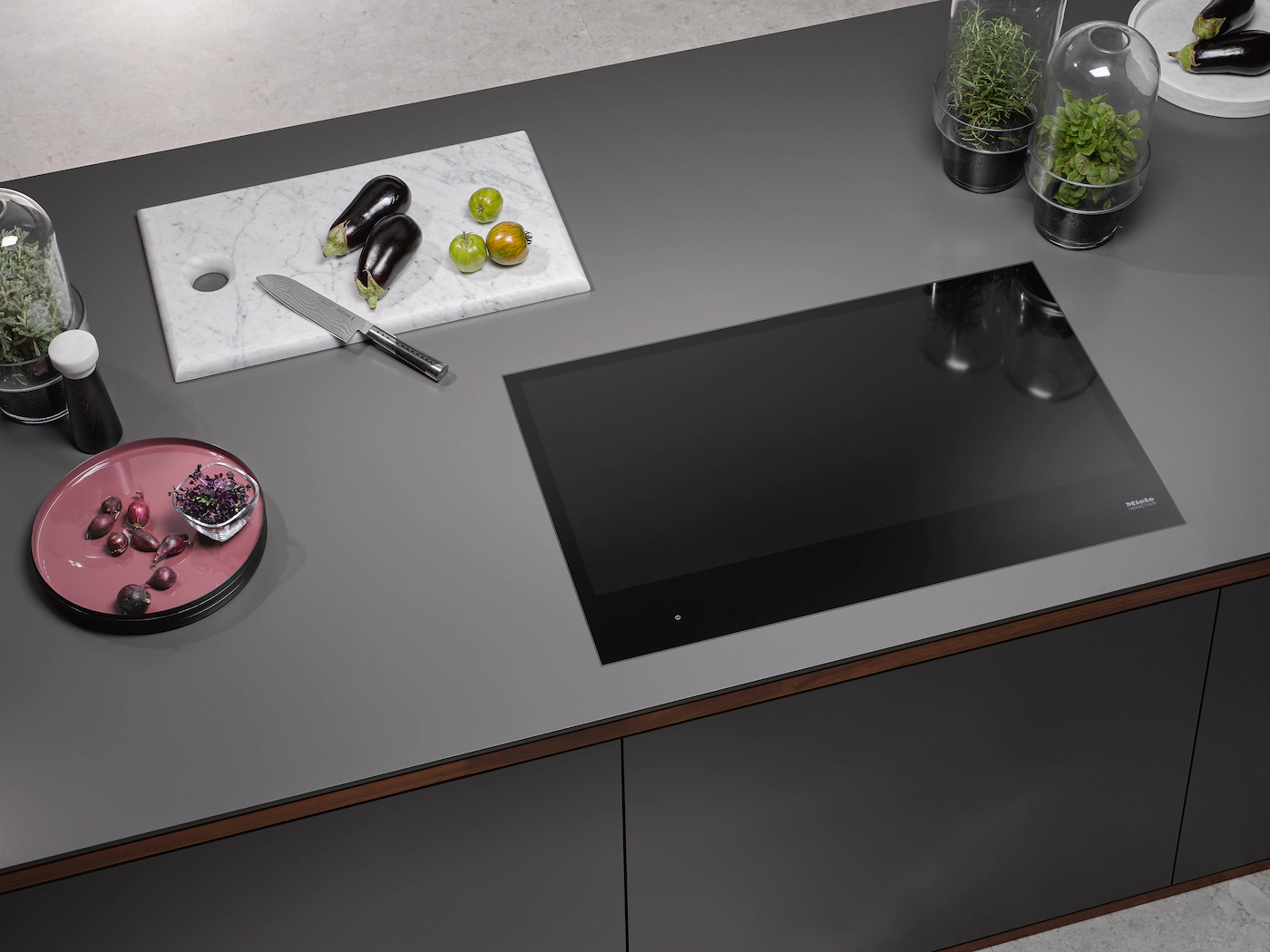 MIELE inductiekookplaat - 80cm - KM7678FL