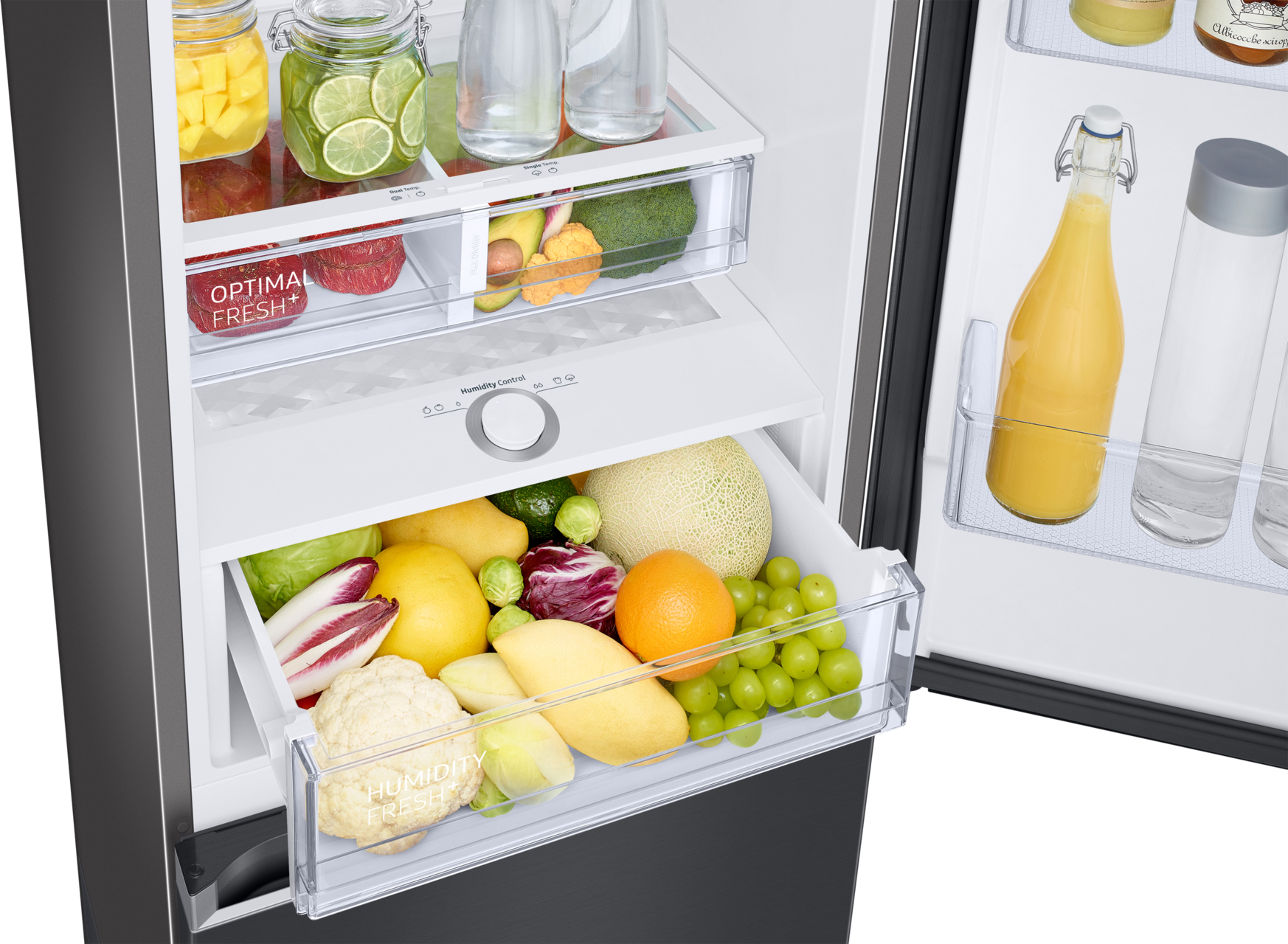 SAMSUNG vrijstaande koel-/vriescombinatie - 185cm - RB34C605CB1/EF
