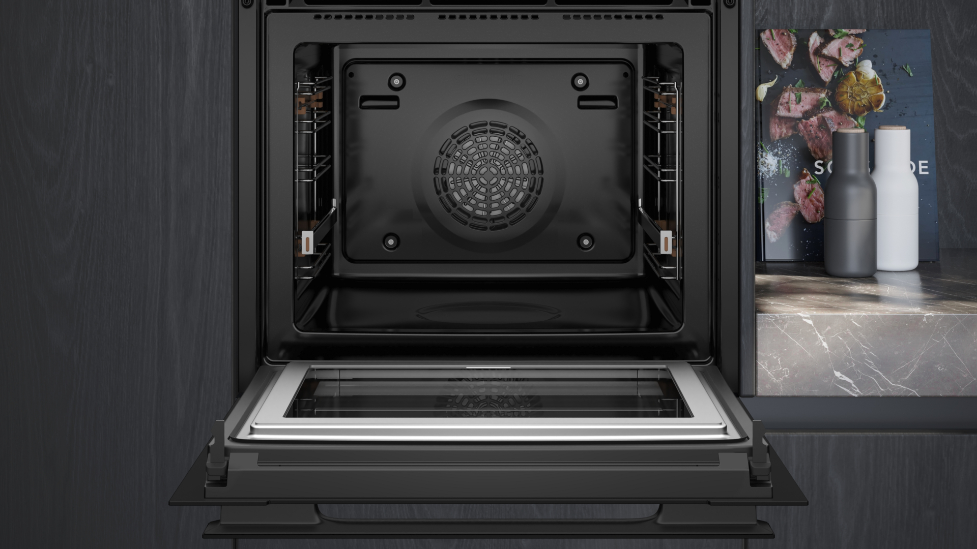 SIEMENS IQ700 multifunctionele oven - combi - 60cm - HN978GQB1