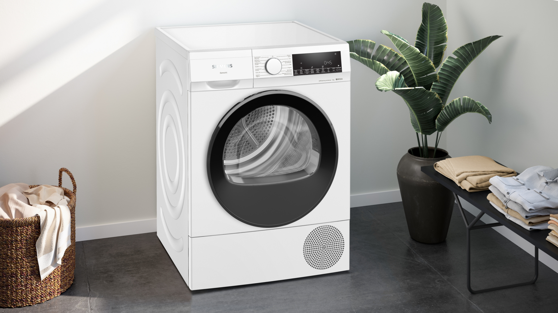 SIEMENS IQ500 Droogkast 9 kg - WQ45G2D5FG