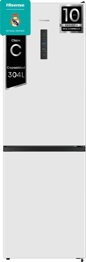 HISENSE vrijstaande koel-/vriescombinatie - 186cm - RB390N4BWC