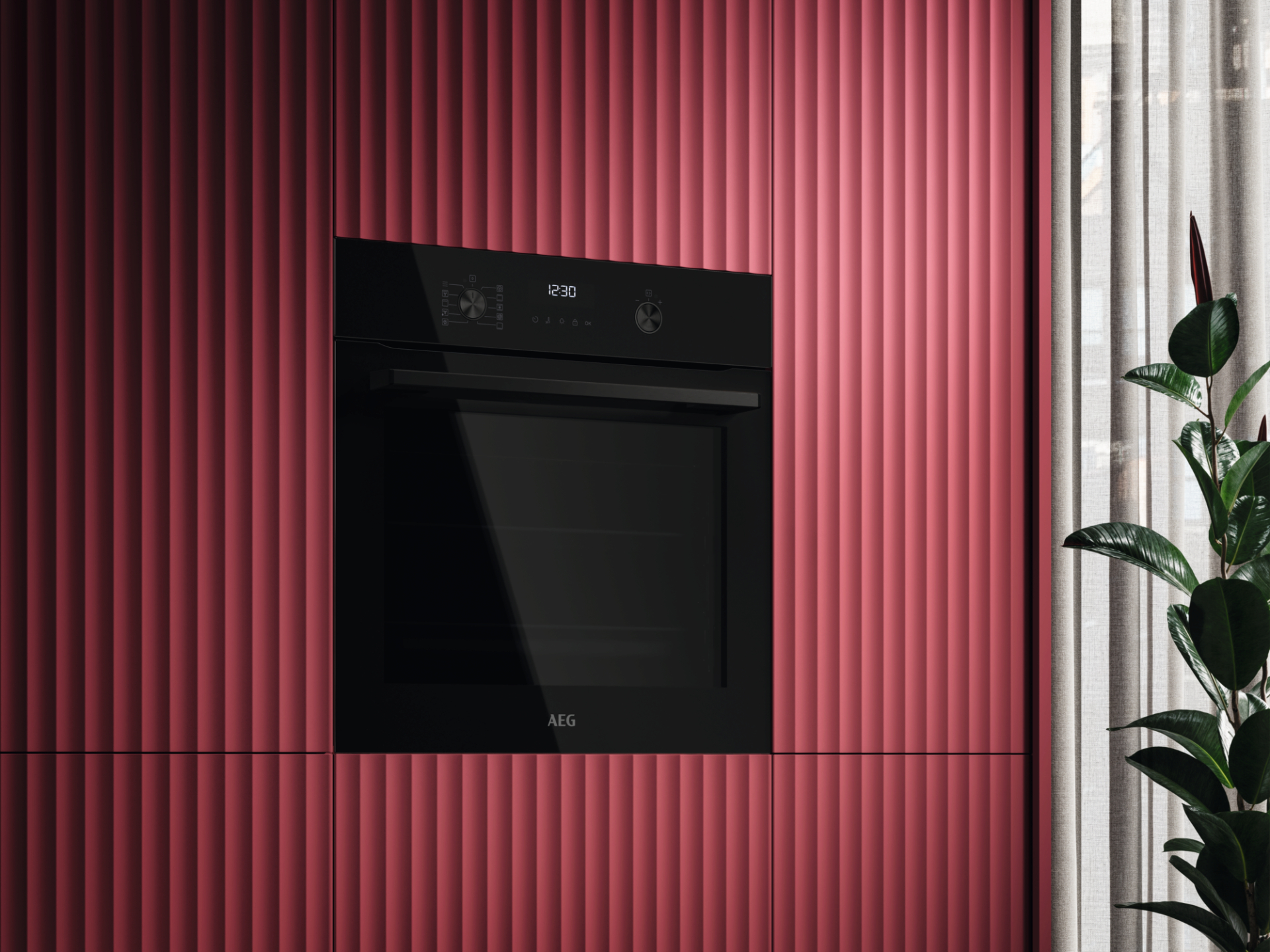 AEG 5000 multifunctionele oven - 60cm - NBU5A40SK