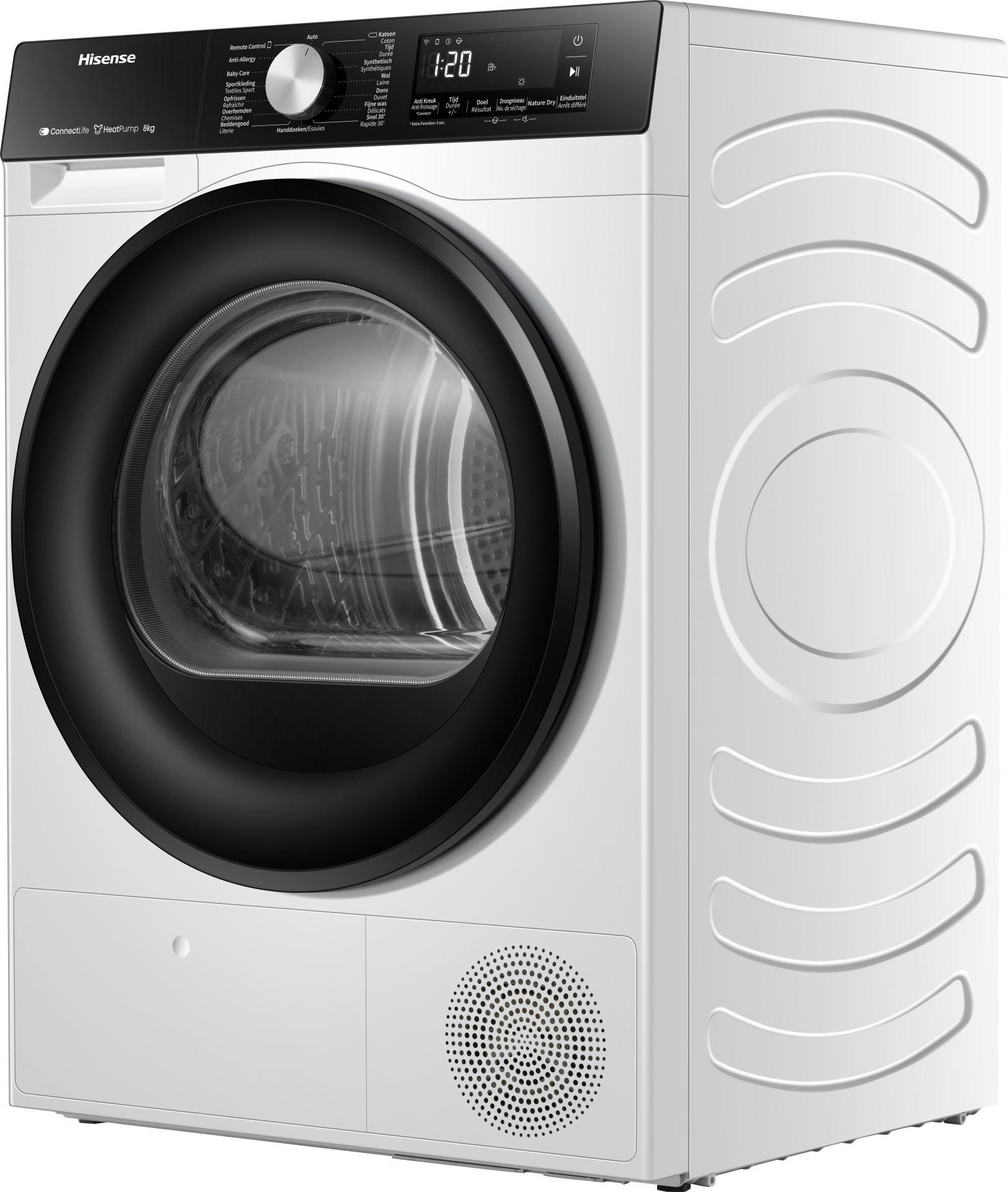 HISENSE droogkast - warmtepomp - DH3S802BW2