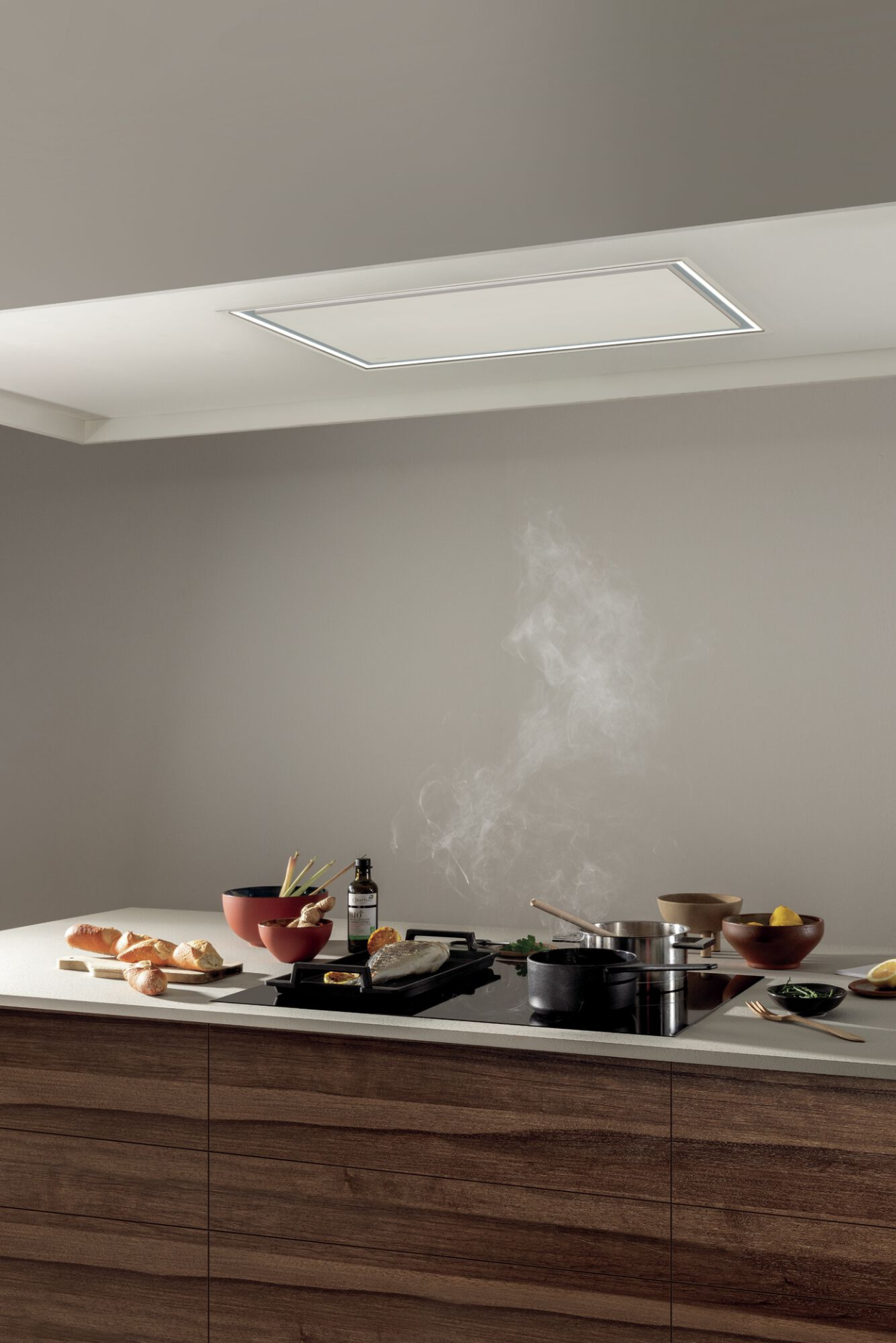 NOVY Pureline Pro plafonddampkap - 90cm - 6931
